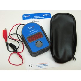 MFD10 Digital Capacitor Tester Meter .01-10000 mfd's Replacement for Supco Sealed Unit Parts