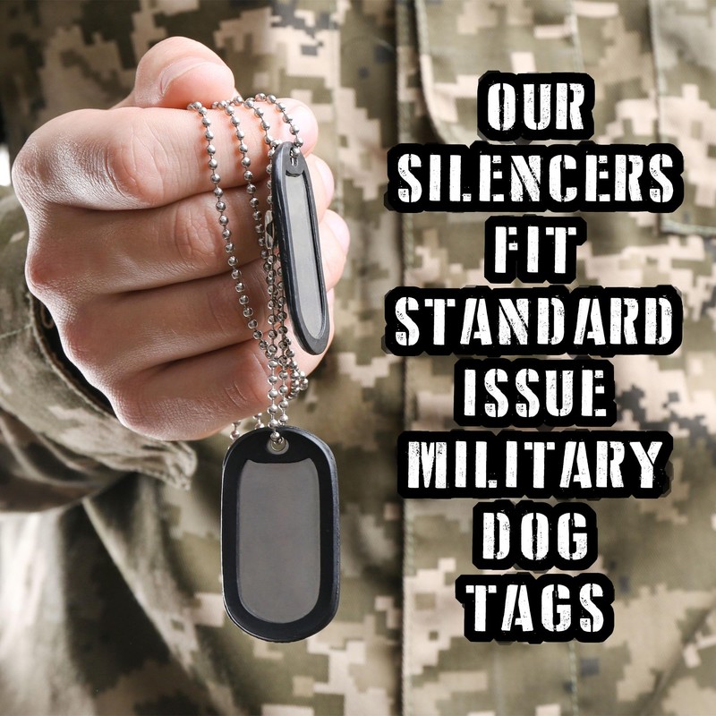 ACU Military Dog Tag Silencers (2 Pack)