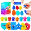 Fidget Toys Sensory Stone for Kids: 20 Pack Textured Soft