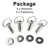 Motorcycle Saddle Bag Screws - PSLER Motorcycle Saddle Bag Mounting
