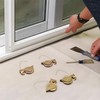 Sliding Screen Door Tension Spring Rollers Replacement with 1-1/4" Steel