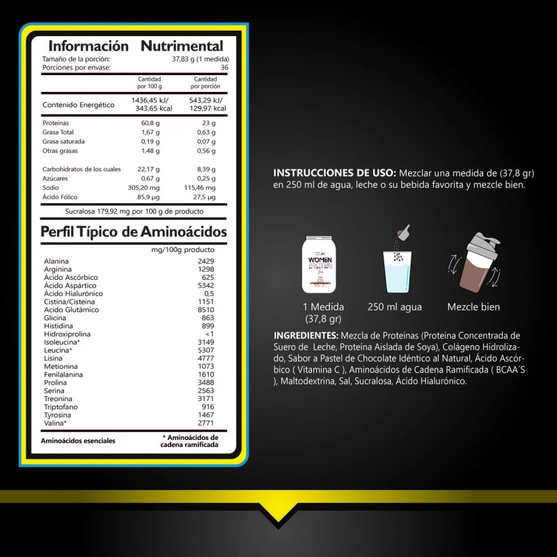 Bhp She Fit Women Protein Chocolate + Women Creatine 500g