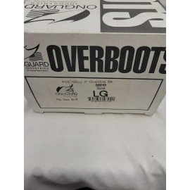 Onguarg Industries Onguard Industries 86010 Black Large (US 10-11) 4" PVC Overshoe Overboots New