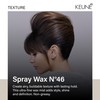 Keune Style Spray Wax for Hair Texture and Hold, Buildable
