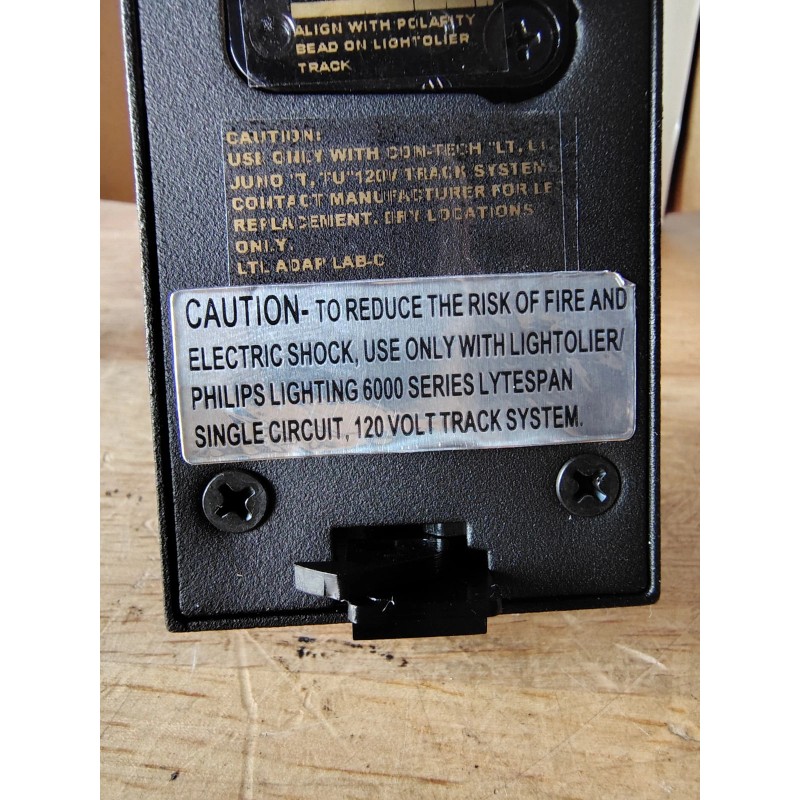 ConTech Lighting LTL8063HM3D-B 24W Mini Track Fixture 02 Mini Horizontal