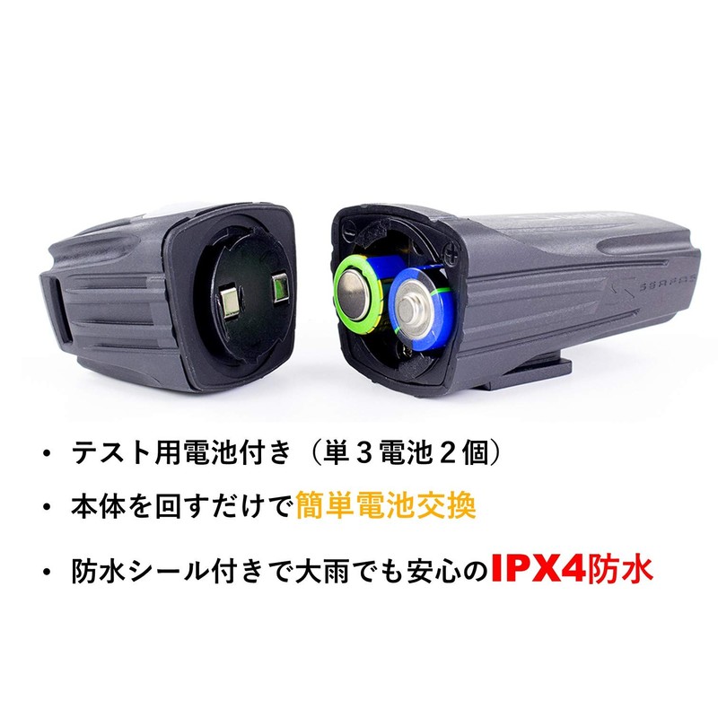 SERFAS Light Starter 200 Lumens SL-200 Front Light 029312