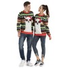 Unisex Women's Ugly Christmas Sweater LED Light Funny Novelty Knit