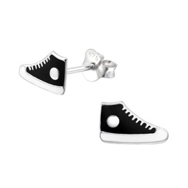 ICYROSE 925 Sterling Silver Small high top sneakers Stud Earrings (Nickel Free) 5151