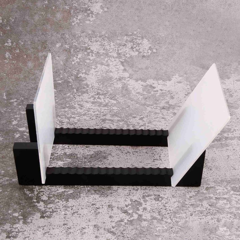 ivamulie Vinyl Record Storage Shelf for 50, 13.7 Record Stand,