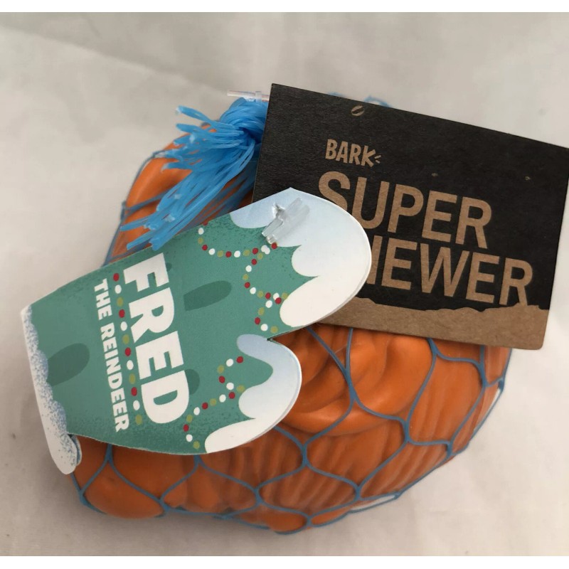 Barkbox Bark Box Fred The Reindeer Super Chewer Dog Toy