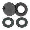 PATIKIL 5/8" Peephole Cover,Rotating Door Viewer Peephole Privacy Cover with