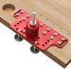 Shelf Pin jig, 2 in 1 Hinge Jig Self-Contained Clamping