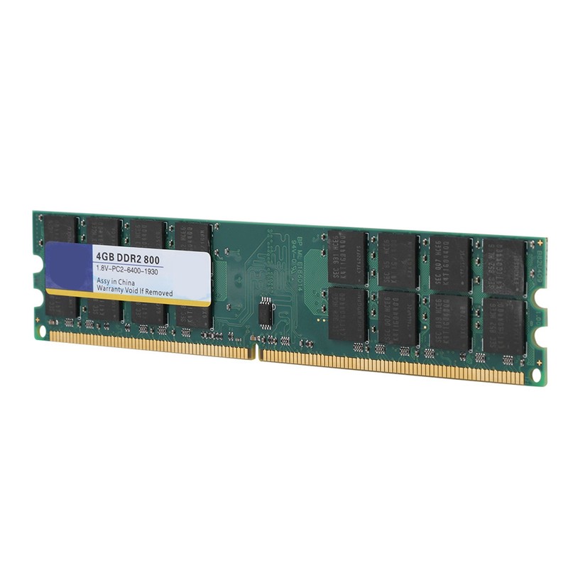 Xiede 800MHZ 4G 240pin RAM Memory Designed for DDR2 PC2-6400