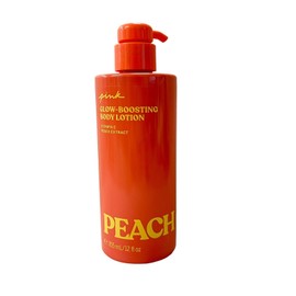 Victoria's Secret Pink Peach Glow Boosting Body Lotion 12 fl oz