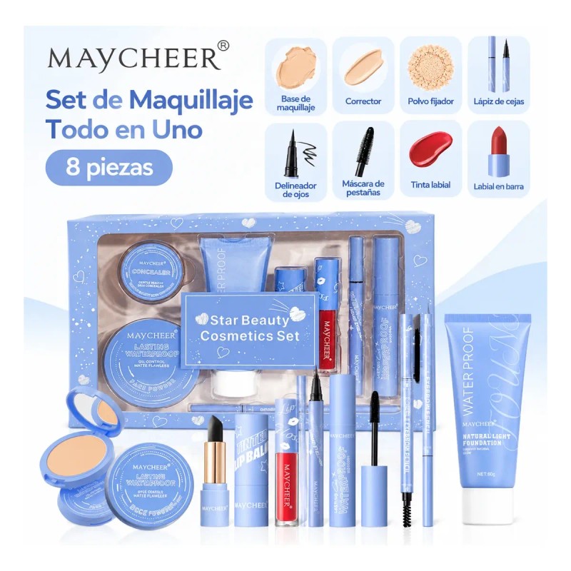 Set De Maquillaje Para Señora Set De Maquillaje Completo