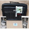 AOC/Omega NEW Leatherette Black PC Notebook Briefcase Carrying Bag +