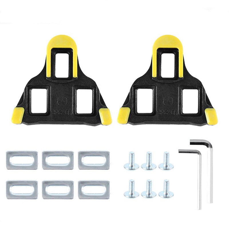 Road Bike Pedal Cleat Set for Shimano SPD-SL (Pedaling Dynamics