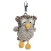Schaffer 0253 Plush Keyring Owl Eulalia, Polyester, No Gemstone