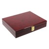 SAFE 5787 Root Wood Coin Case Premium Including 3 Trays