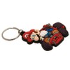 Pyramid International RK38709C Rubber Keychain, Multi-Colour, 4 x 6 x