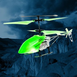 NIGHT HUNTER Glow In The Dark RC Helicopter