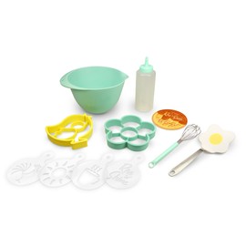 Handstand Kitchen Rise and Shine Breakfast Making Set, 5-piece with Recipes for Kids (Pan Not Included)