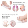 Kit 23 Piezas Corrector Juanetes Separadores Silicona Para Dedos Pie