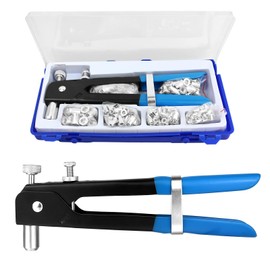 Speder 136pcs Rivet Nut Tool Kit Rivnut Tool Nut Rivet Gun kit Wrench Threaded Insert Rivnut Nutsert M6/ M3/M4/M5/M8 Set for Furniture,Decration,Car,Trailer,Boat,and More