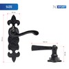 XFORT XFORT Smithy's Range Fleur De LYS Lever Latch Solo