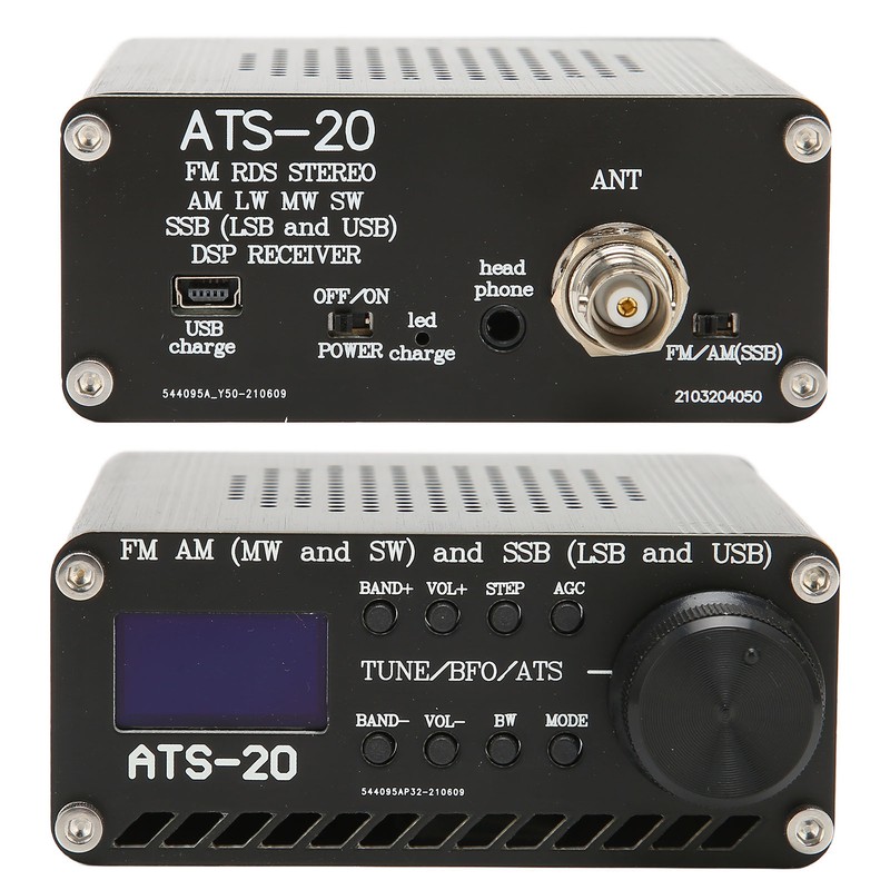 AM FM Shortwave Radio Multifunction Aluminium Alloy All Band Radio