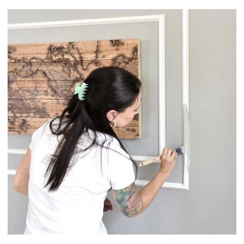 Build and Batten 2-Pack 12" Wall Panel Rail Kit White