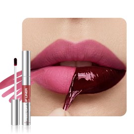FeiCuiYun Peel Off Matte Liquid Lip Gloss Stain-Lip Liner, Wine Red Tattoo Peel Off Lip Stain, Long Lasting & Waterproof Lipstick Tattoo, Transfer-Proof Lip Gloss for All Skin Types, 07#Wine Red
