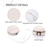 YONBEN - Bolso cruzado circular para mujer, de nailon con
