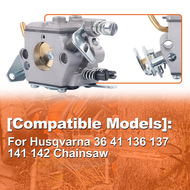 Mtanlo Carburetor Kit For Husqvarna 36 41 136 137 141