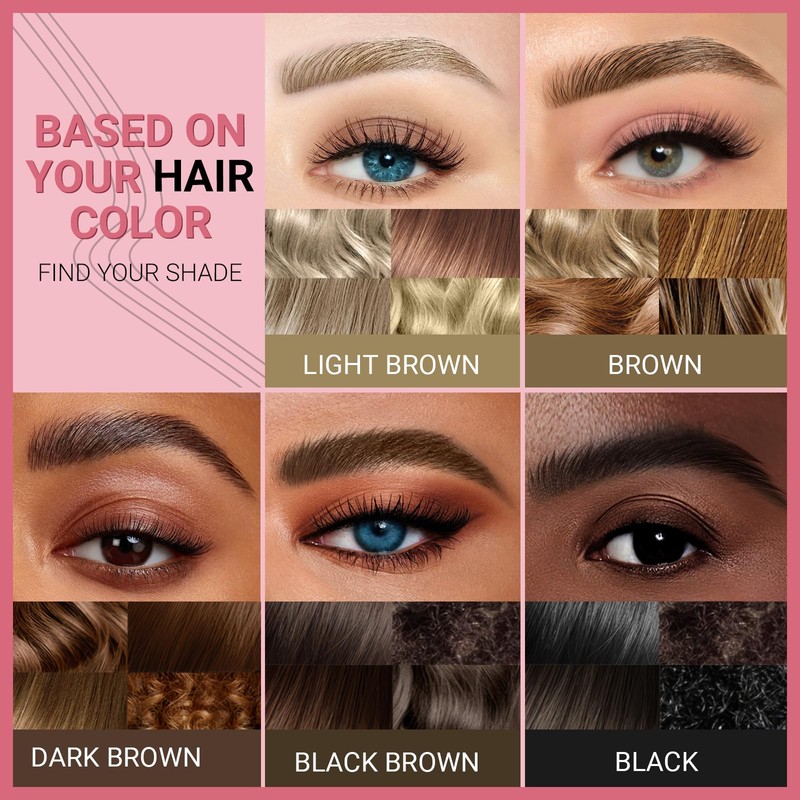 Vevivia Beauty Eyebrow Pen - Microblading eyebrow pencil with Micro-Fork