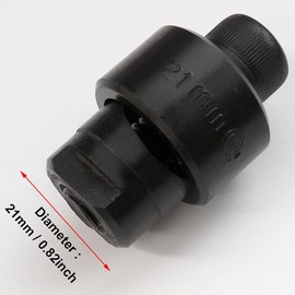 SagaSave 21mm Hole Cutter Hole Punch Screw Hole Punch for Sink Faucets Sheet Metal Hexagonal Steel Plate Stainless Steel