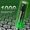 BENKIA 18650 Rechargeable Battery 9900mAh Large Capacity 3.7Volt Li-ion Batteries