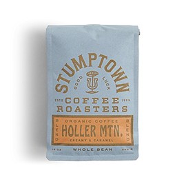 Stumptown Coffee Roasters, Whole Bean Organic Coffee, Holler Mountain, 12 Ounce. Full-Bodied Signaure Blend, Latin American African Coffee Blend, Perfect for Espresso, Drip or French Press Brewing