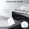 Teclado Inalámbrico Bluetooth Plegable Español, con Ñ, Teclado Tri-Plegable con