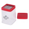 Fruit and Vegetable Speed Cutter with Push Plate Stainless Steel