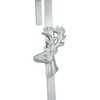 Christmas Concepts® Christmas Metal Wreath Hanger - Silver Reindeer Design