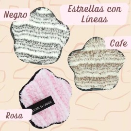 Esponja Limpieza Facial Almohadilla Desmaquillante Doble F                                                                                            