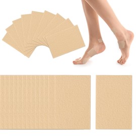 Ecoofor 50 Sheets Moleskin Tape for Feet,Moleskin Padding for Feet Blister Prevention, Moleskin Tape for Reducing Metatarsal, Heel, and Toe Pain from Friction