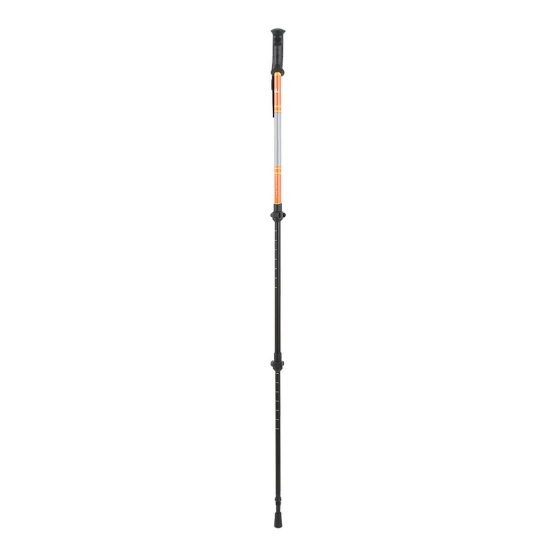 Three Sections Aluminum Alloy Alpenstock Corrosion Resistance Telescopic Trekking PoleGold