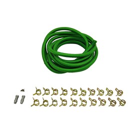Lskioer Premium Diesel Fuel Injector Return Line Kit Fits for GM 6.2 L 6.5 L Engine, Replaces U19001-VT, GM19001-VT (include 6ft fuel line, 2 plugs, 20 clamps)