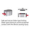 Mini Quick Release Plates Slider Lock Folding Magnetic Clamp Quick