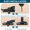 sourcing map 2Pcs Casement Window Locking Handle, Zinc Alloy Locking