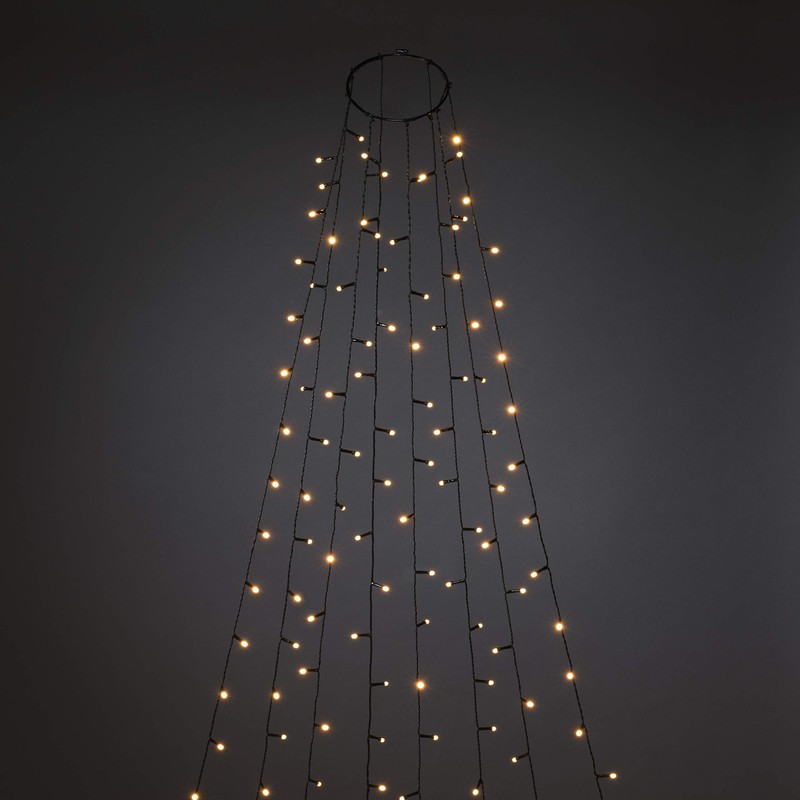 Konstsmide 6395-820 LED Tree Coat with Ring Diameter 15, 8