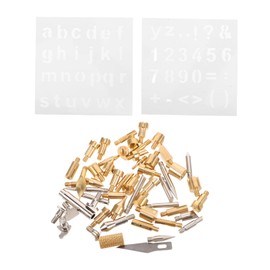 Gatuida 1 Set Precision Wood Burning Tool with Engraving Tips for Pyrography Carving Durable Hand Engraving Tools for Wood Plastic DIY Projects