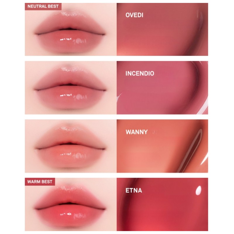 NAMING Glowy Heart Lip Tint Mini 1.5g, Color:WANNY